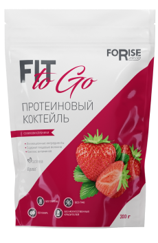 Коктейль fit to go клубника